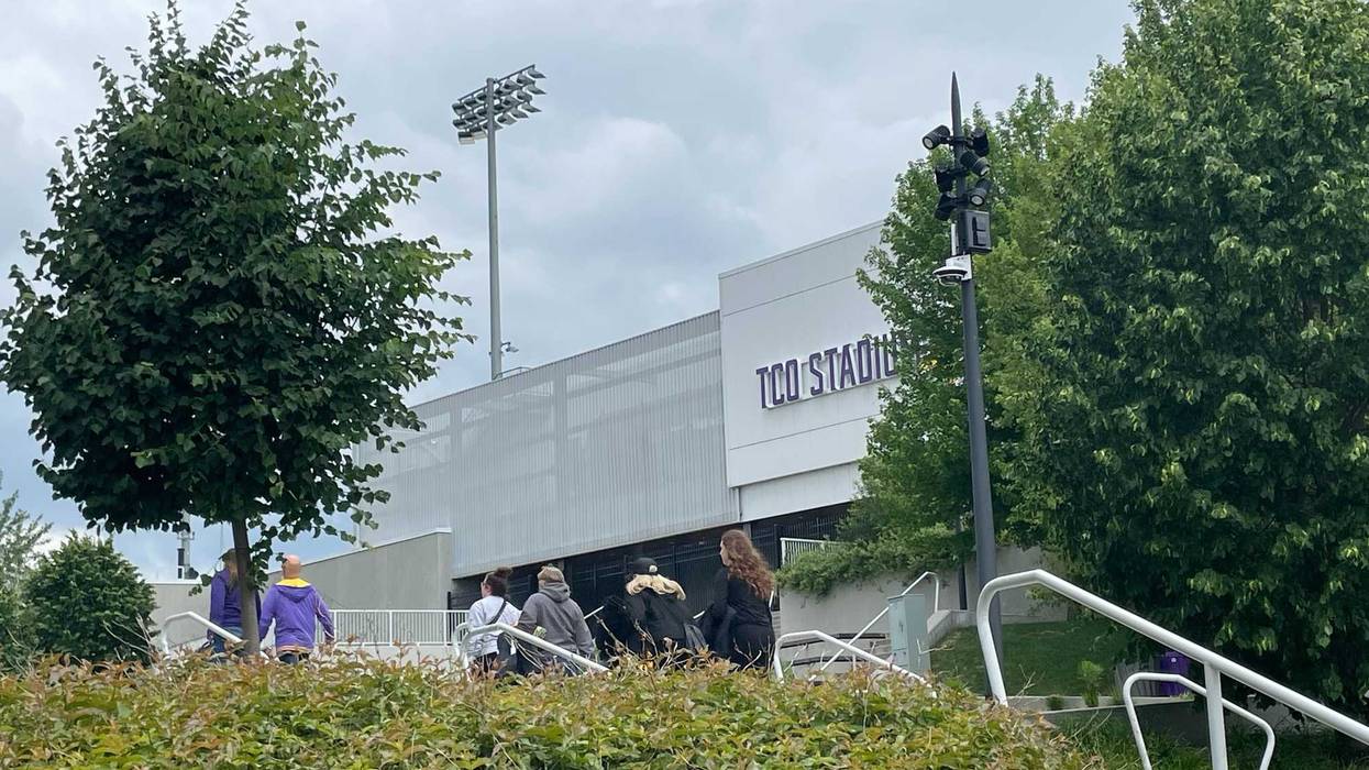 The Vikings home, TCO Stadium, is hosting Minnesota's girls flag football championships.