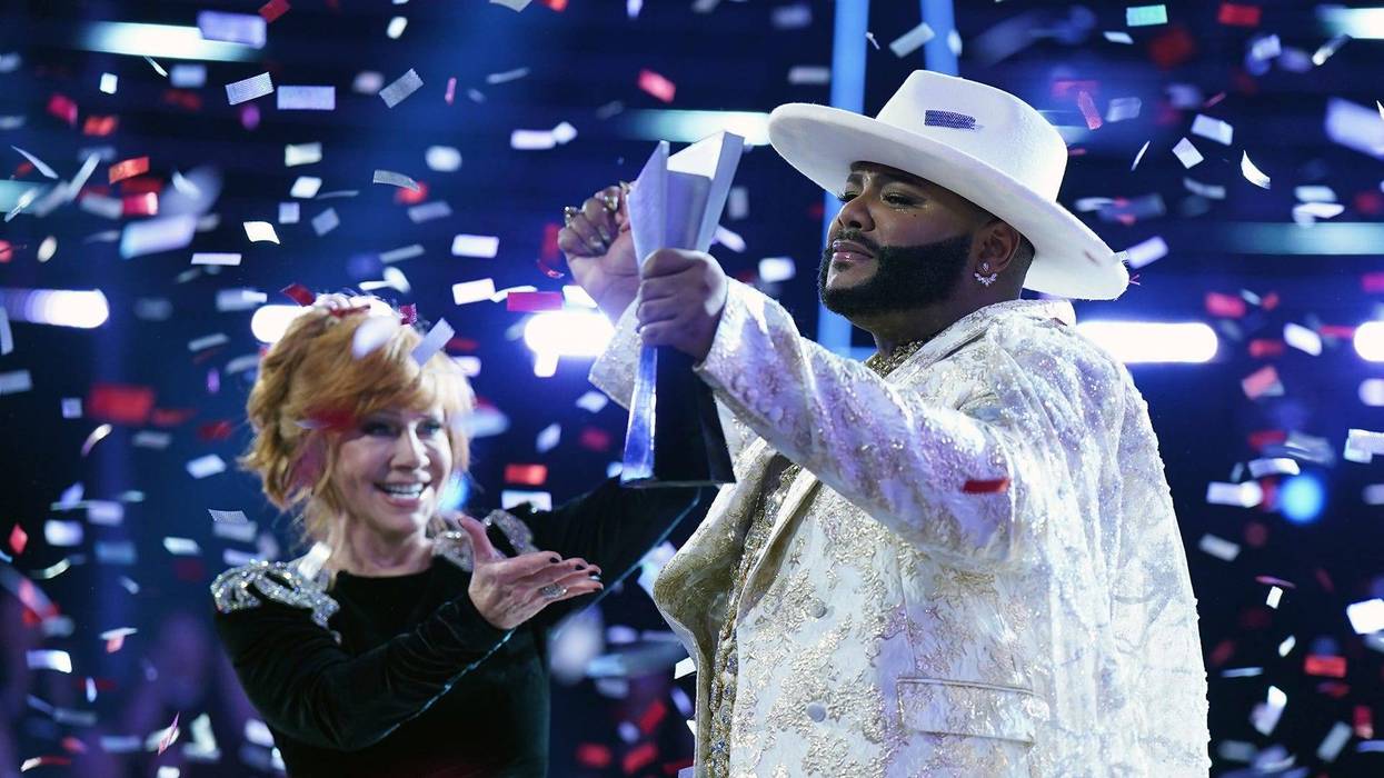 THE VOICE -- "Live Finale Part 2" Episode 2517B -- Pictured: (l-r) Reba McEntire, Asher HaVon