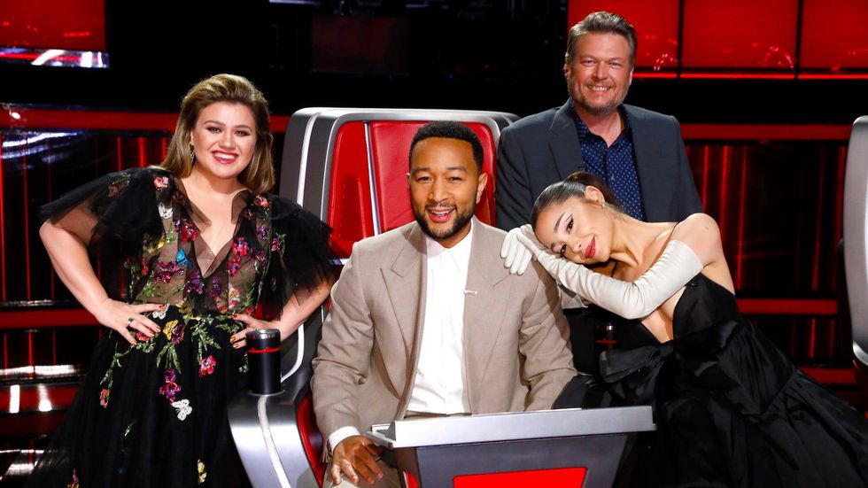 Which coach got shut out of 'The Voice' finale?