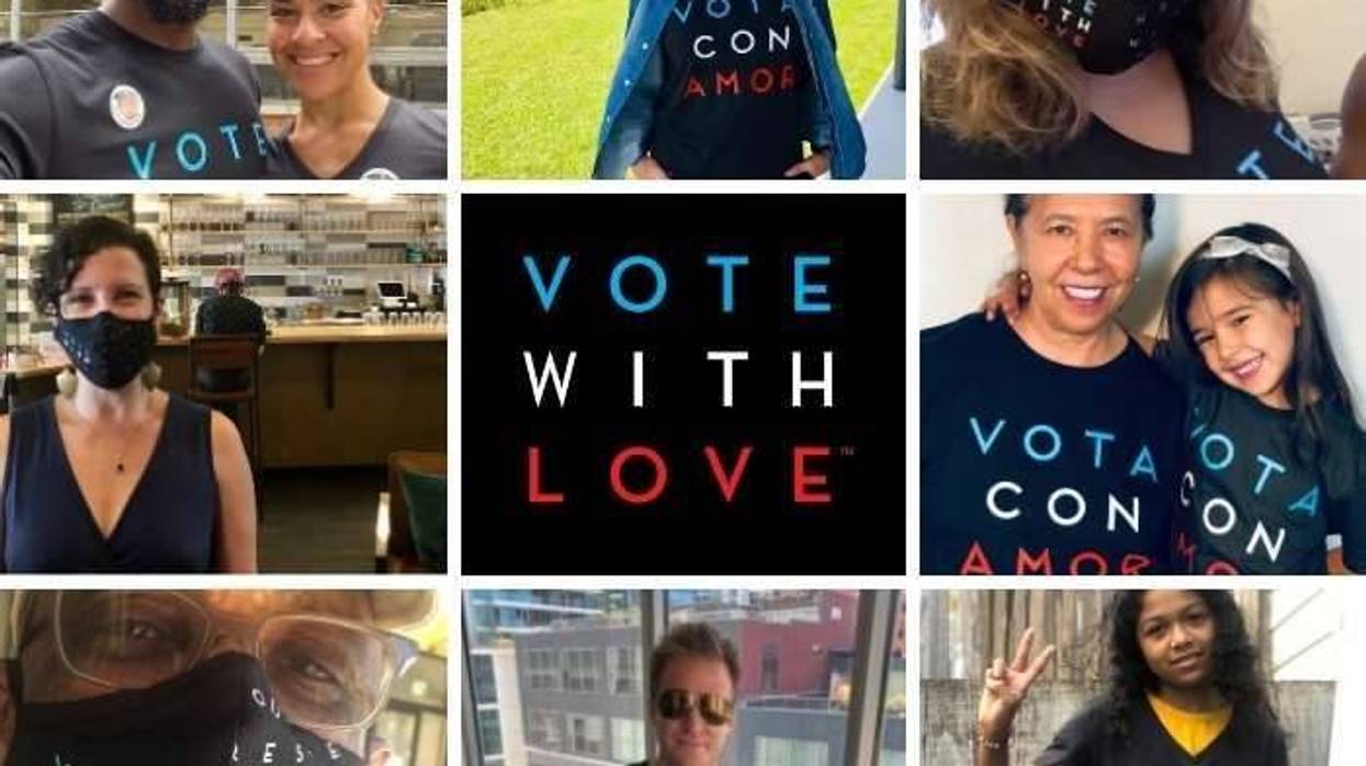 The Vote With Love campaign encourages voters to be empathetic