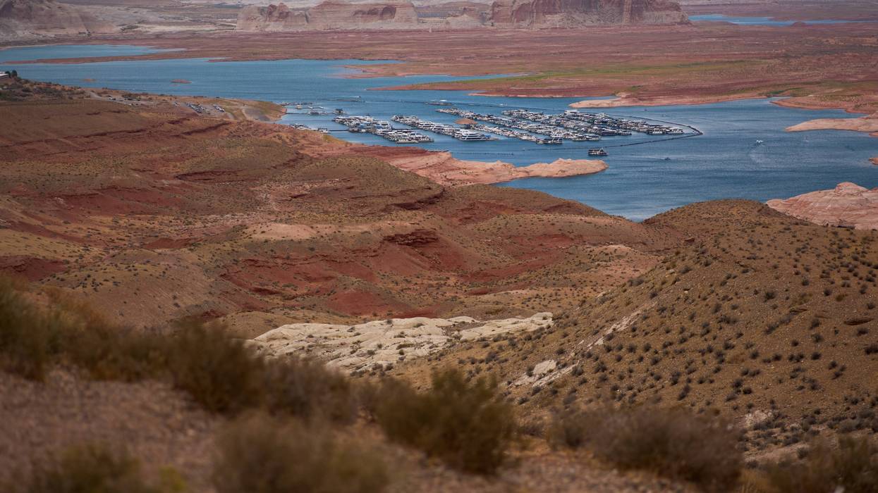 Lake Powell hits record low, threatening key water and electricity supply for millions