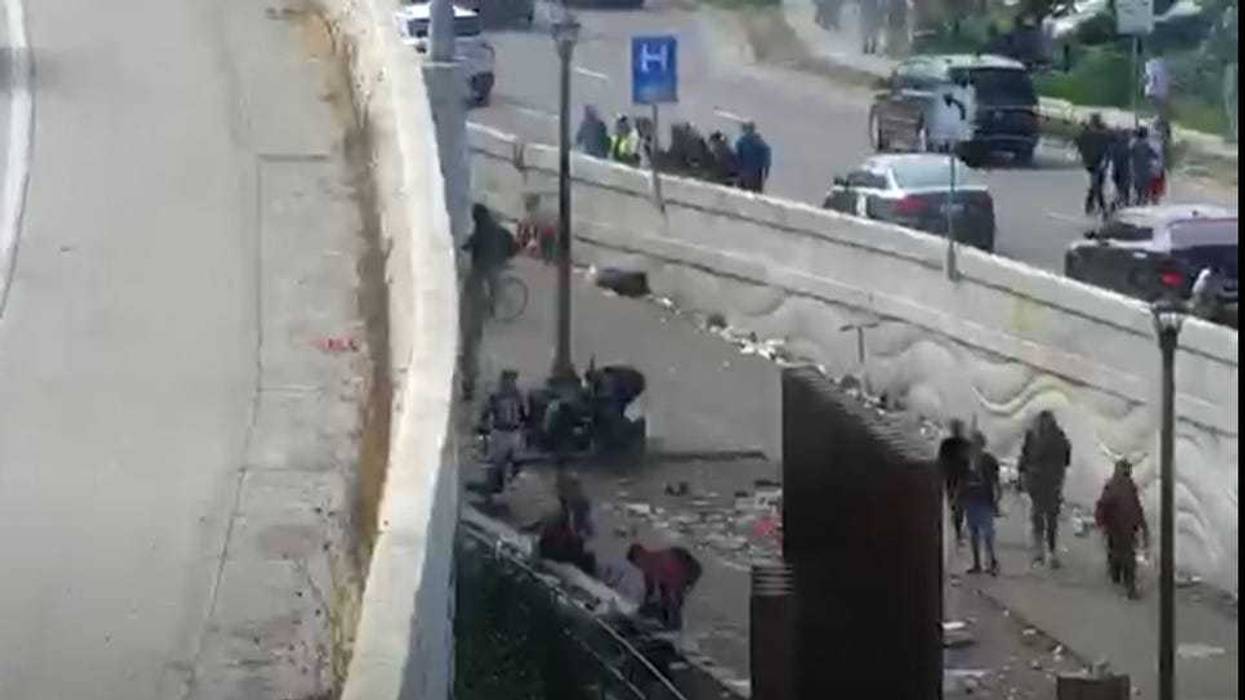 The walkway referenced by Minneapolis Police Chief Brian O'Hara off 35W and Lake Street. "This walkway has been terrible, as I'm sure anyone who lives down here can tell you," said O'Hara.