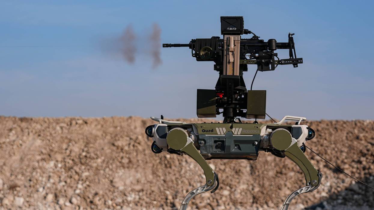 The war in Ukraine has entered a striking new phase: armed robots are now fighting on the front lines, with human soldiers increasingly stepping back from the most dangerous positions and letting machines take their place.