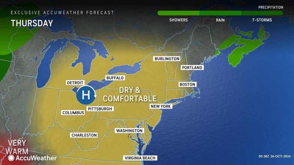 The weather will be great for a fall parade