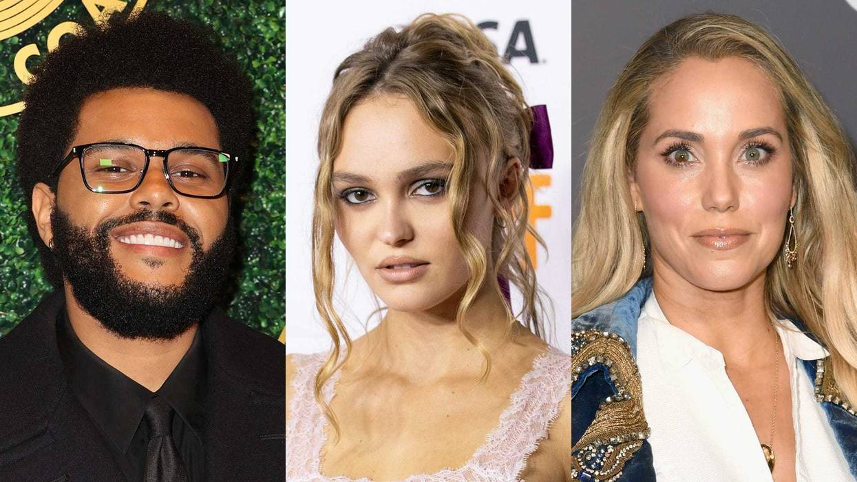 The Weeknd, Lily-Rose Depp, Elizabeth Berkley