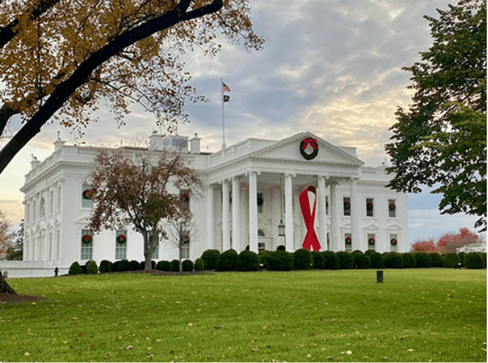 The White House honors World AIDS Day