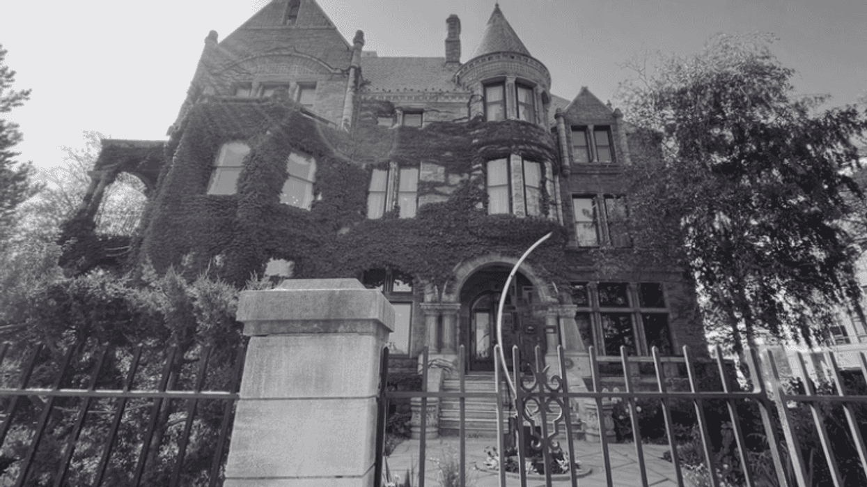 The Whitney mansion in Detroit