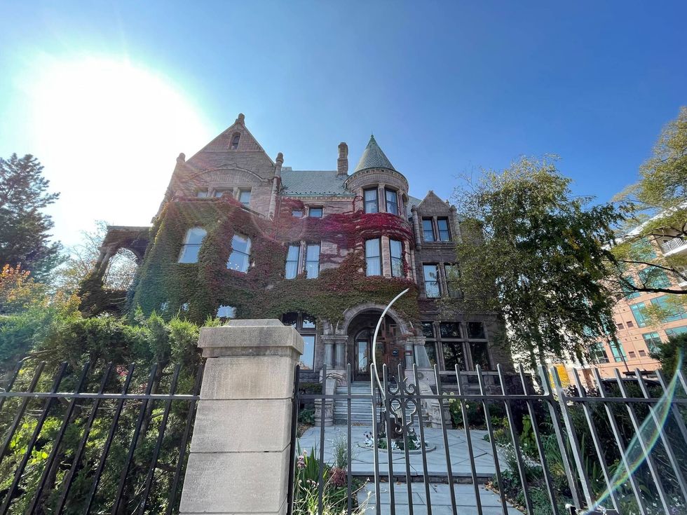 The Whitney Mansion on Woodward Avenue in Midtown Detroit