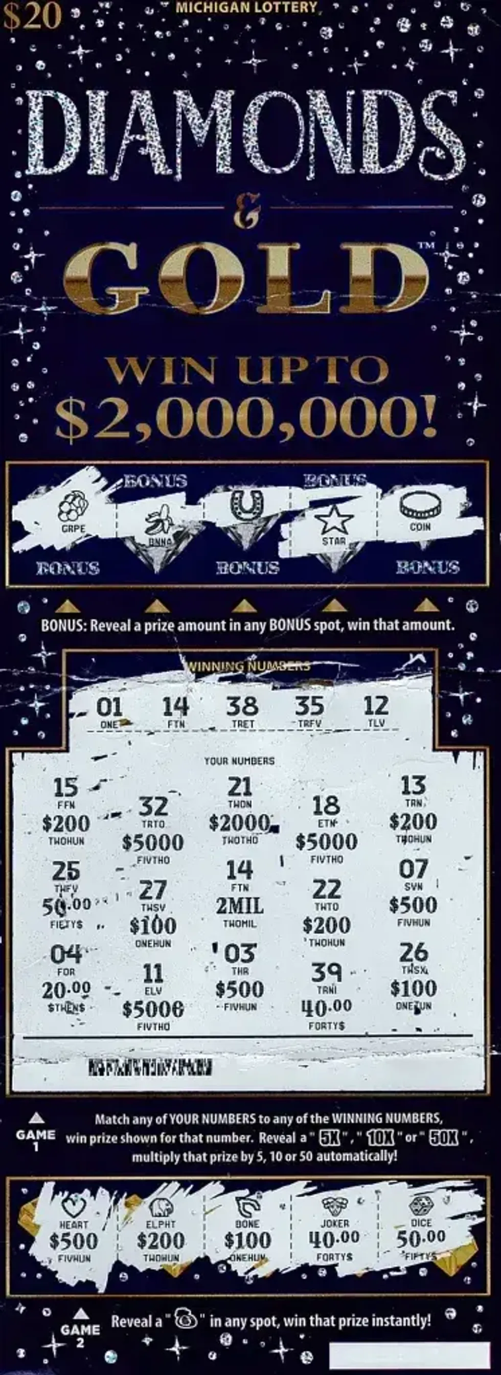 the winning ticket