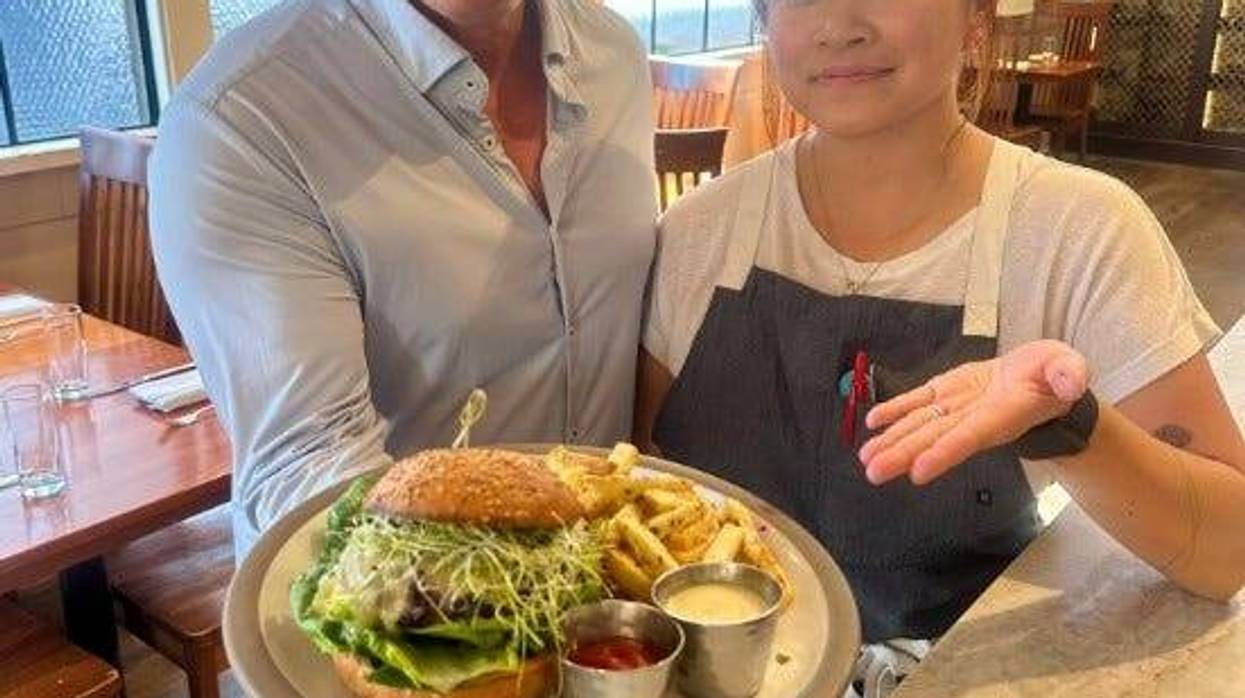 The Wolf Burger at Piedmont Avenue.