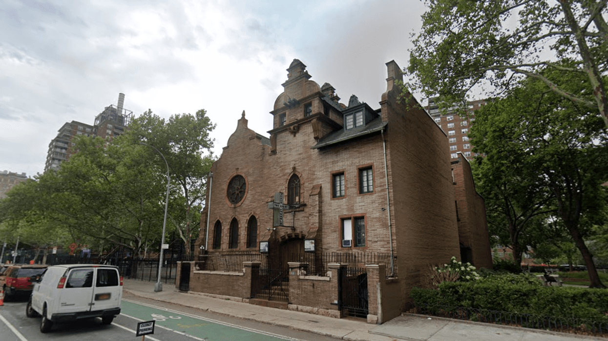 The woman said she was raped by a man in a courtyard at 350 West 26th St