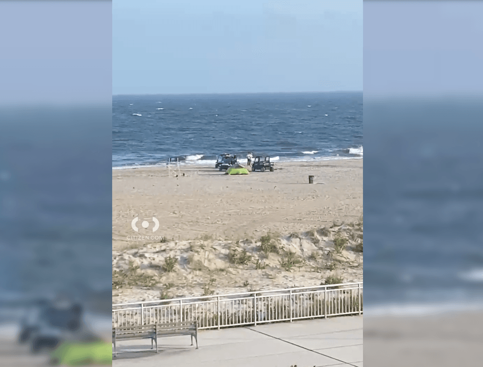 The woman was attacked shortly before 6 p.m. Monday near Beach 59th Street