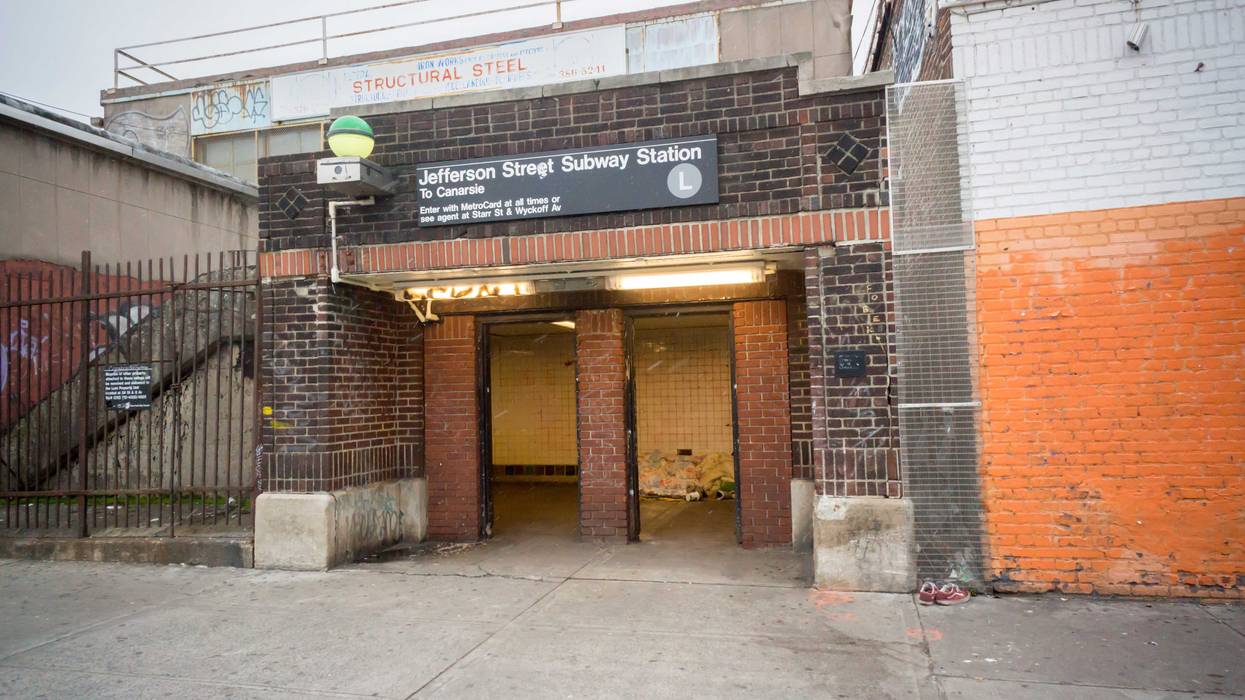 The woman was shoved at the Jefferson Street subway station on the L line in Bushwick