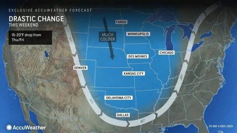 The work week is starting off brisk and relatively quiet weather-wise in the Midwest, but meteorologists are keeping their eye on the forecast as an impactful weekend storm could bring strong winds and hazardous wintry conditions into Michigan.