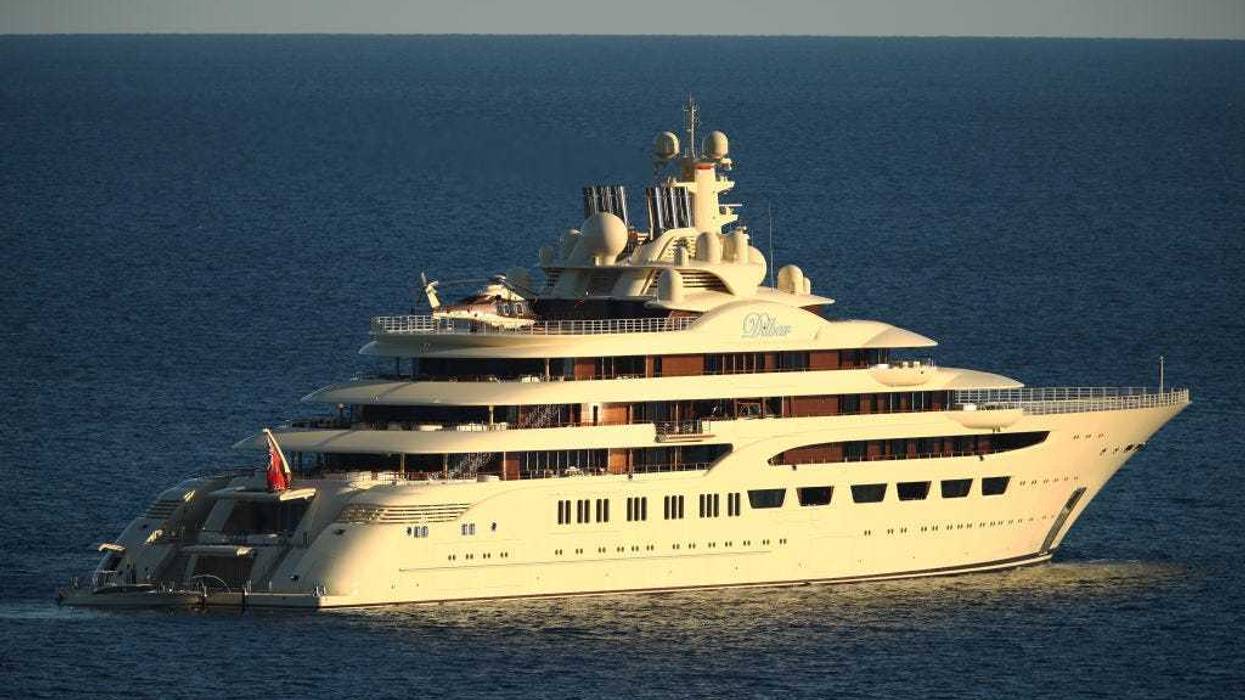The worlds biggest yacht The Dilbar