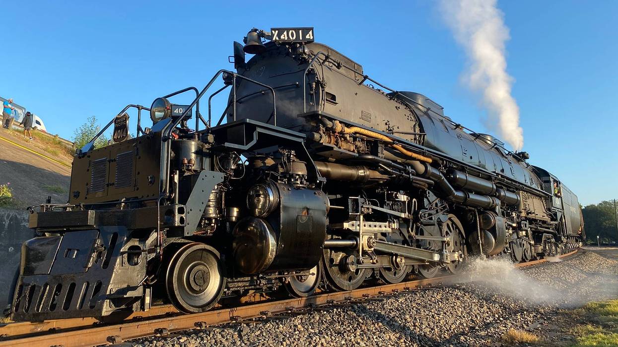 World’s largest operating steam locomotive will be on display in Philadelphia on July Fourth