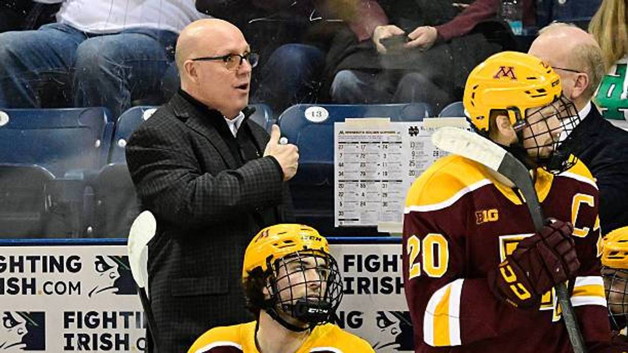 REPORT: Gophers men's hockey coach Bob Motzko is out, one day after the women's coach was let go