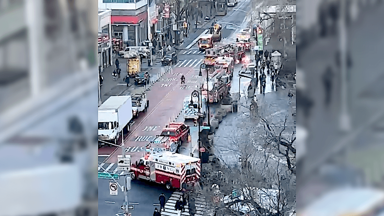 There was a heavy emergency response at the Union Square station after a man was struck by an L train Wednesday morning