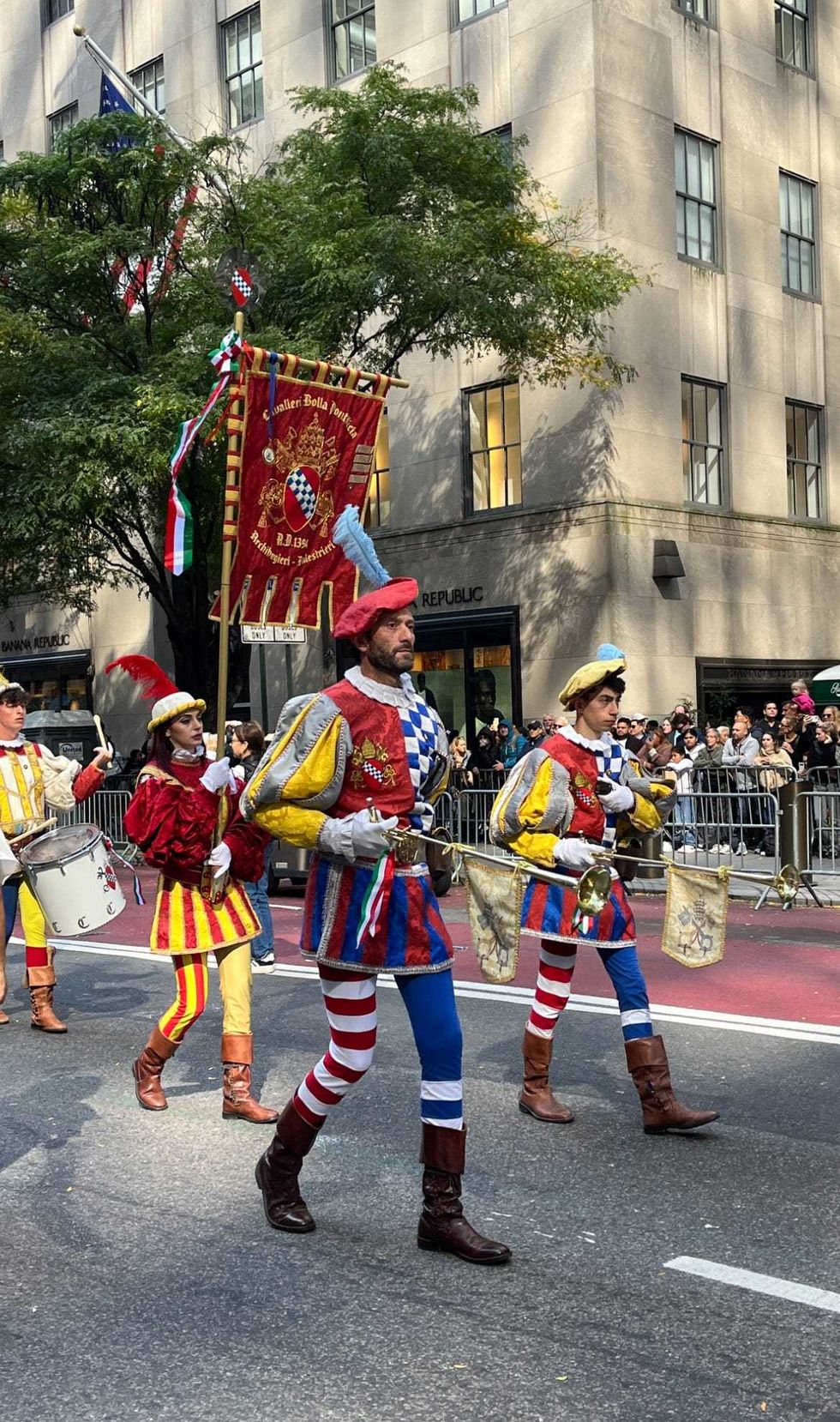 There were some 35,000 participants in the parade itself