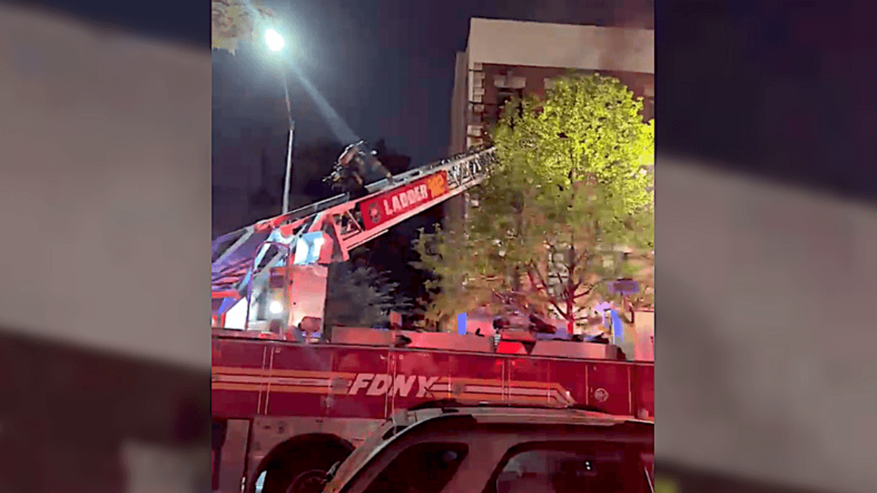 There were three victims in the fire at 587 Gates Ave. in Bedford-Stuyvesant.