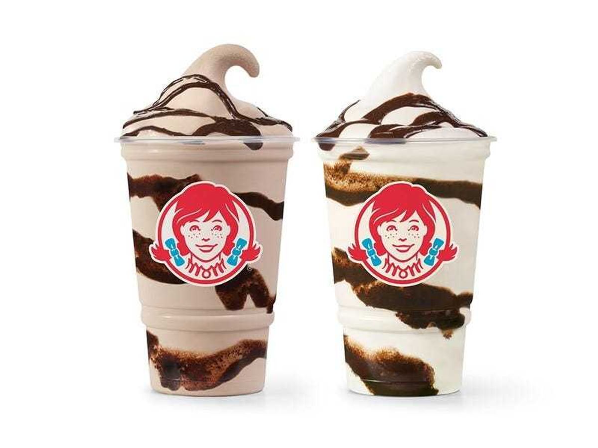 Thin Mints Frosty at Wendy's