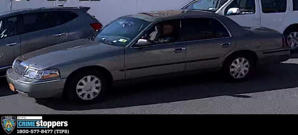 Third suspect in getaway vehicle.