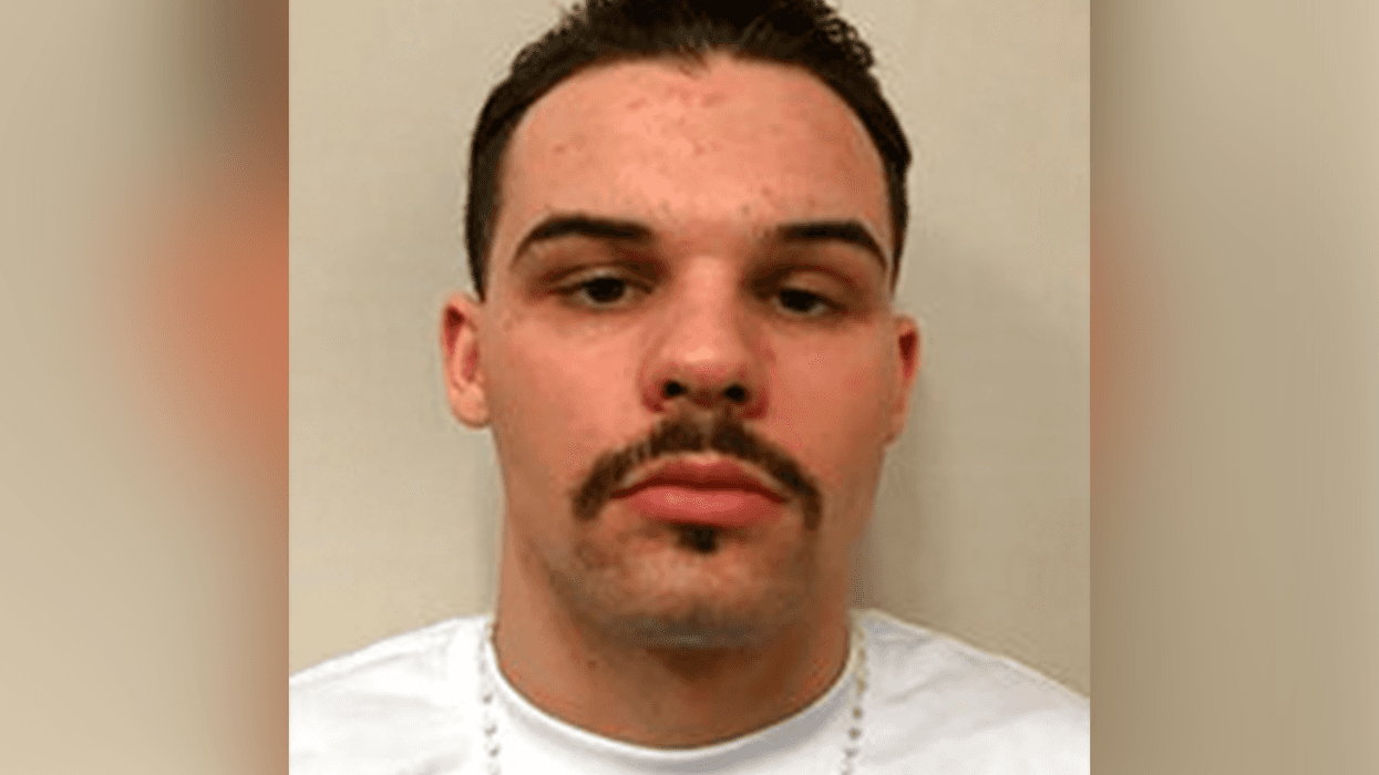 This April 13, 2022 booking photo released by the Orange County District Attorney's Office shows Ike Nicholas Souzer, 18. Authorities said the Southern California man released early from prison five years after stabbing his mother to death is again the subject of a police manhunt. Souzer removed his electronic monitoring bracelet Wednesday, April 13, 2022, within hours of being moved to a halfway house from the Theo Lacy Facility in Orange, Calif., according to the Orange County District Attorney's office. Souzer is described as 6 feet tall and weighing 200 pounds.