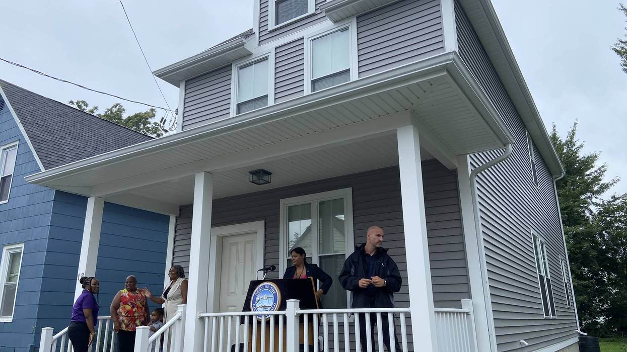Building Buffalo Roots sells first city house