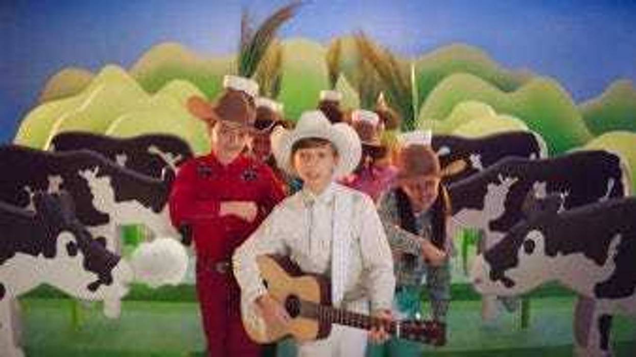 This image provided by Burger King shows a video by Burger King addressing greenhouse gas emissions. (Burger King via AP)