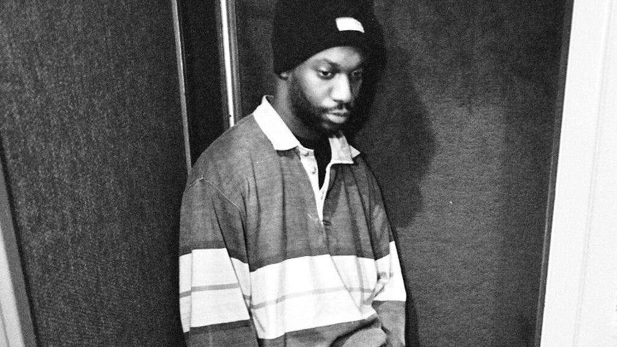 This image provided by @mpozitolbertphotography shows Malik B in studio.