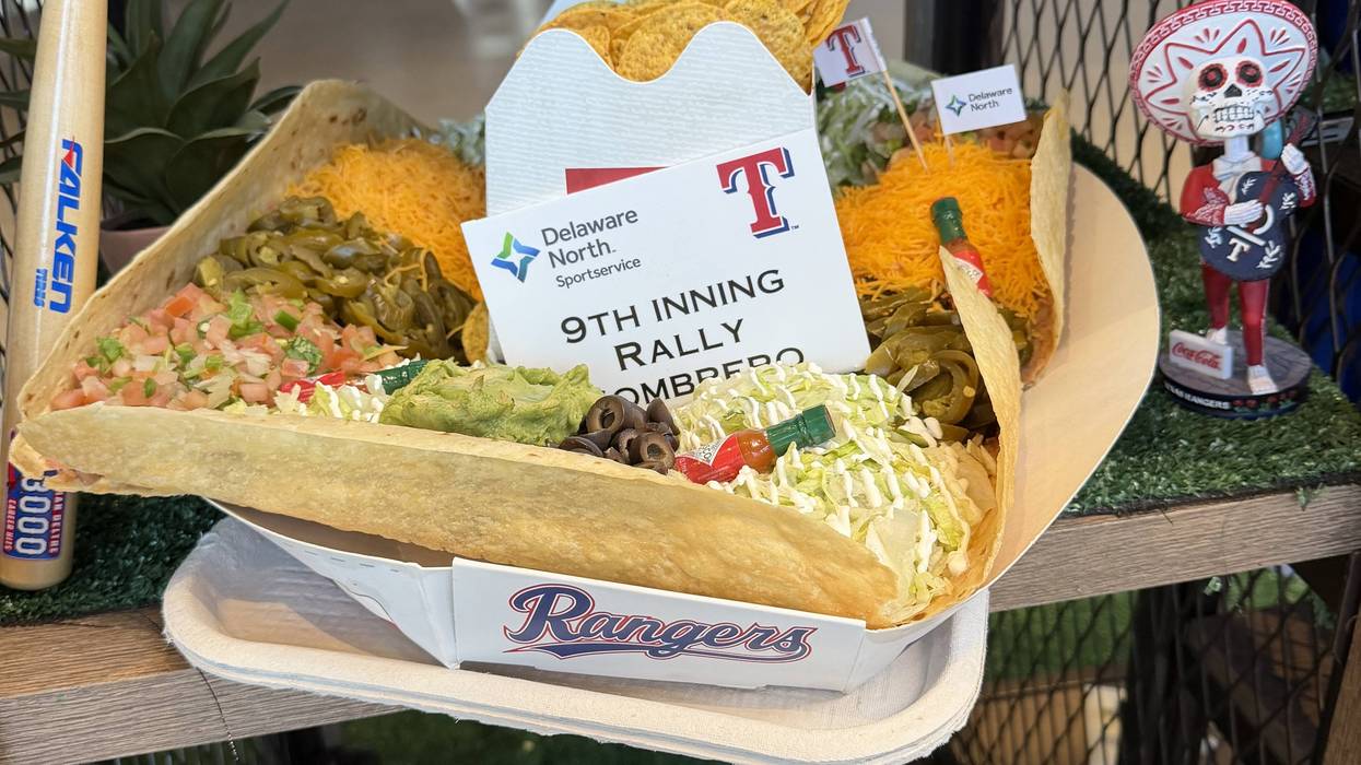The "Rally Sombrero" is new at Globe Life Field this season