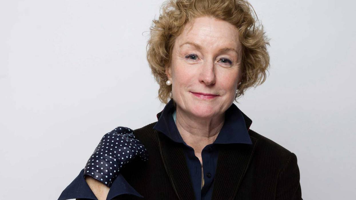 This Jan. 26, 2015 file photo shows Lisa Banes in Park City, Utah. The “Gone Girl” and “Cocktail” actor remained hospitalized in critical condition Saturday night, June 5, 2021, after being injured in a hit-and-run accident in New York City a day earlier, her manager said