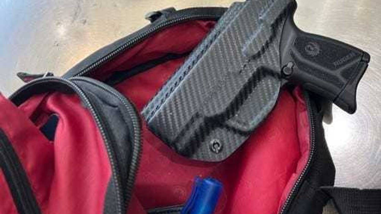 This loaded handgun was detected by TSA officers inside a traveler’s backpack at Newark Liberty International Airport on Sept. 16
