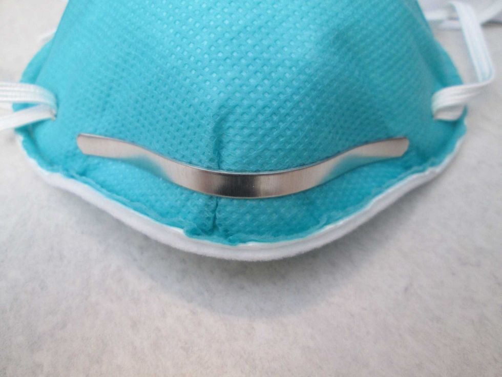 This mask was seized by customs agents Monday at O
