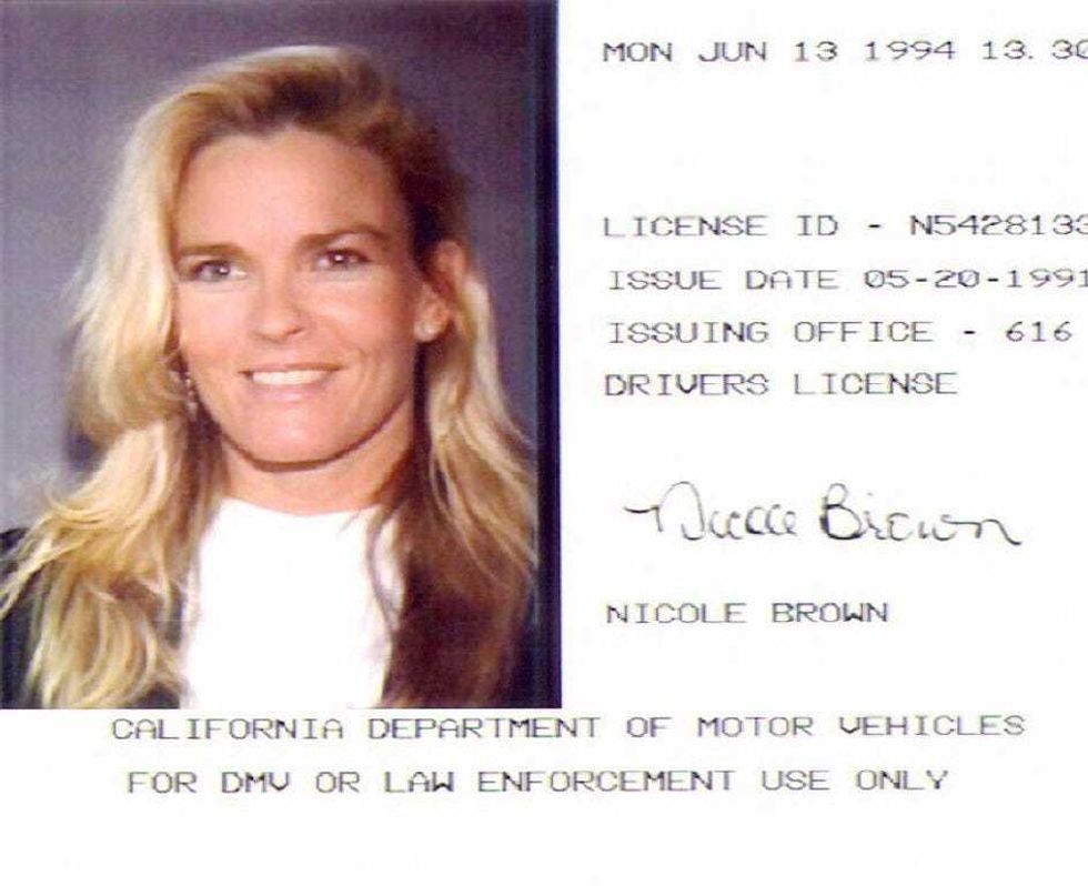 This photo from the California Department of Motor Vehicles shows the driver