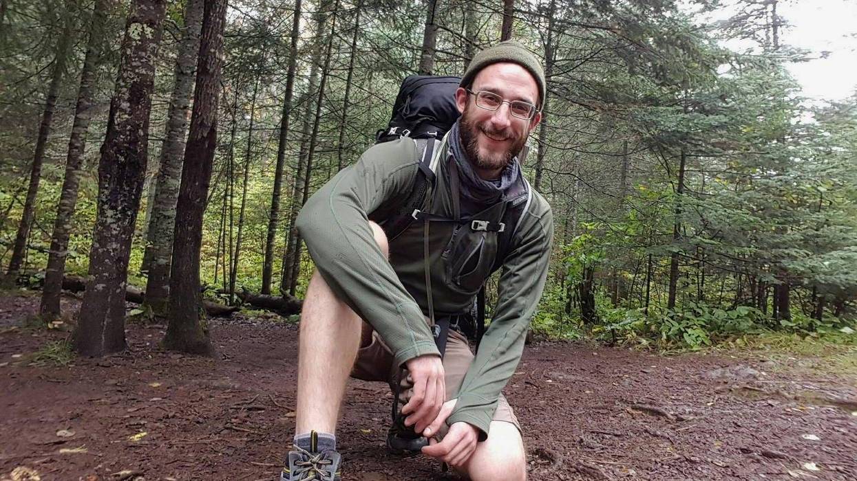 This undated photo provided by Michael Pretti shows Alex J. Pretti, the man who was shot by federal officers in Minneapolis on Saturday, Jan. 24, 2026.