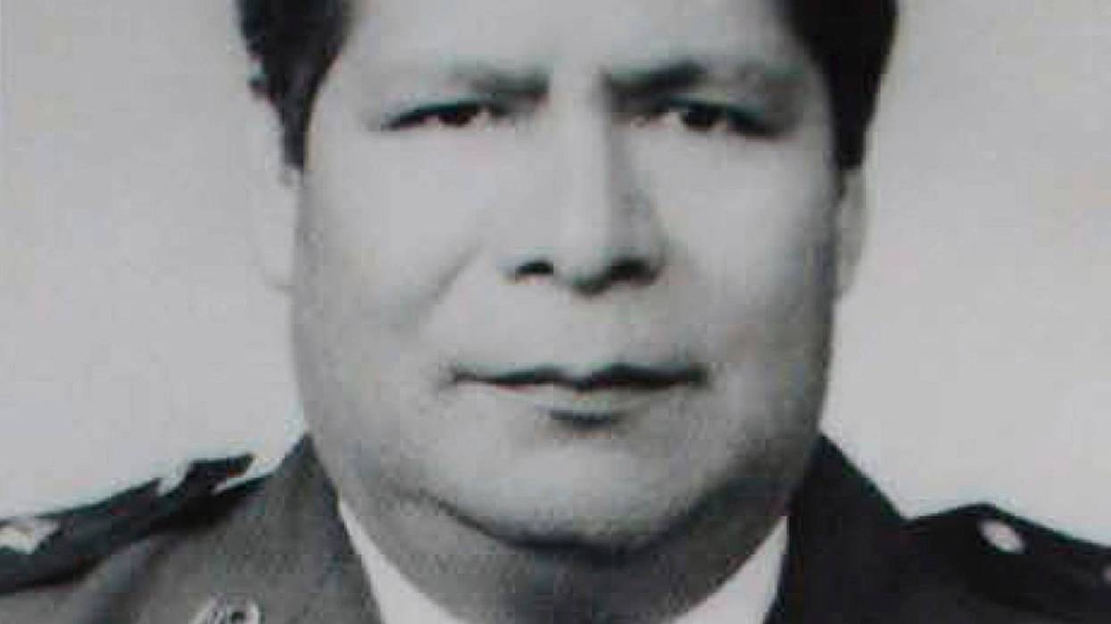 This undated trial exhibit photo released by the U.S. Attorney's Office, Central District of California, shows Catalino Esteban Valiente Alonzo, of Fontana, Calif. The former Guatemalan police chief has been found guilty of lying on his U.S. immigration papers about a prior conviction for killing two political activists in his country, U.S. authorities said Monday, Jan. 30, 2023. Alonzo, an 82-year-old resident of Fontana, was convicted last week of using a green card obtained by making a false statement, U.S. prosecutors said said in a statement