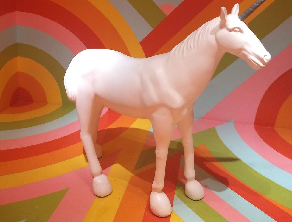 This was a common sight at the Museum of Ice Cream.