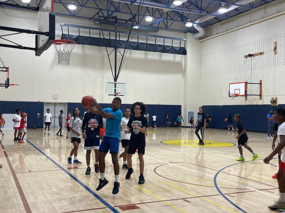 Thomas and Woods Foundation basketball camp