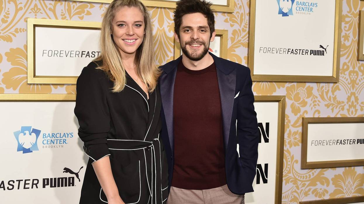 Thomas Rhett and his wife Lauren