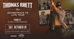 Thomas Rhett with special guests Ernest and Emily Ann Roberts!