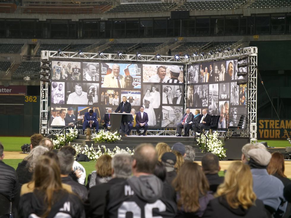 Thousands attended John Madden