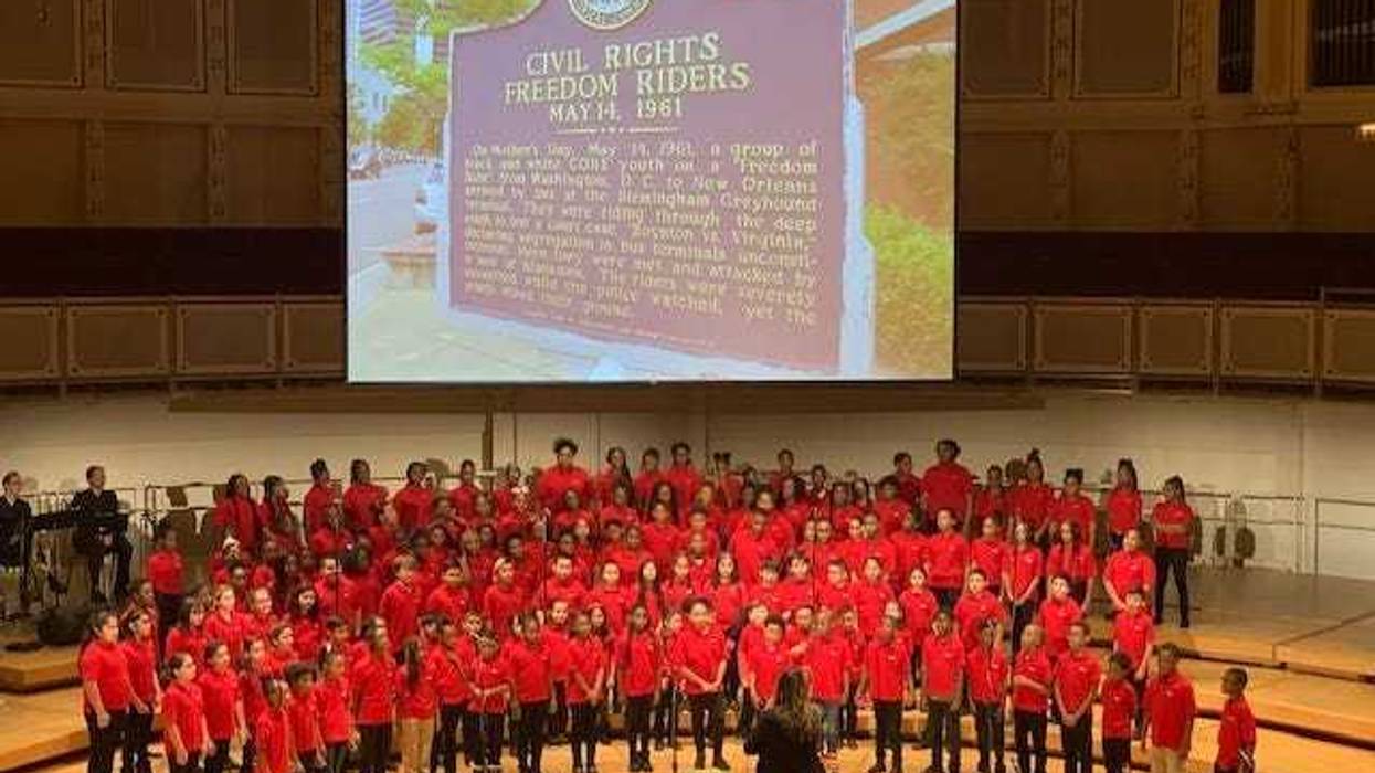 Thousands of young singers celebrated Black History Month on Monday at the Chicago Symphony Center.