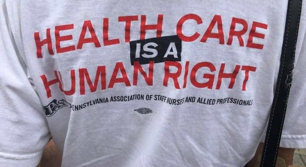 Thousands protest Hahnemann closure, push Wolf to intervene