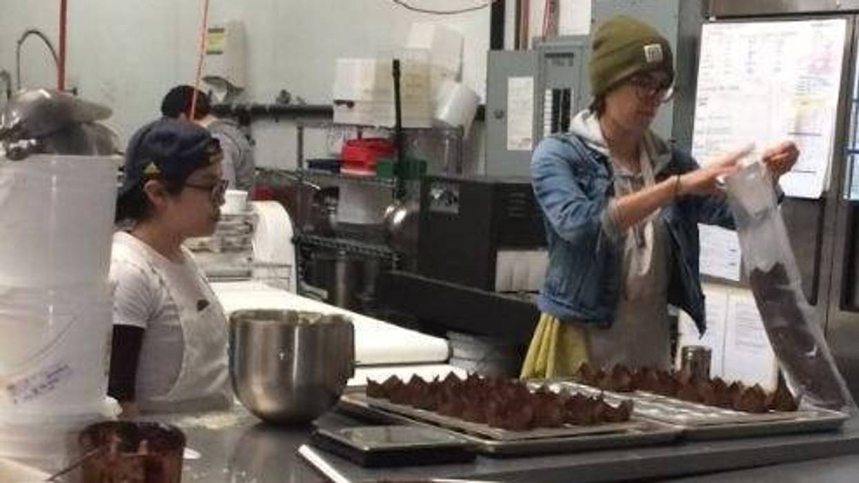 Three Babes Bakeshop fears it may have to make cutbacks because the owners fear they will not be repaid by bankrupt startup Munchery.