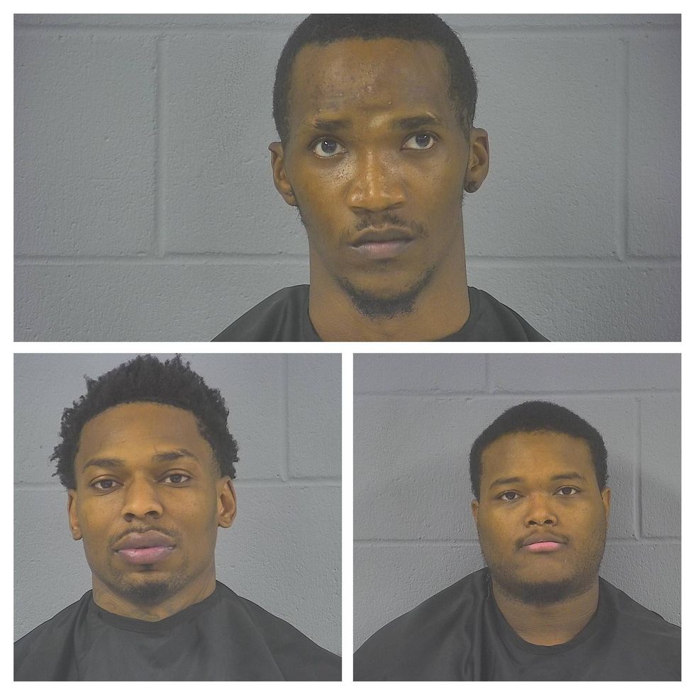 Three burglary suspects