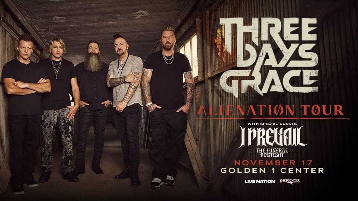 Three Days Grace "Alienation Tour" with I Prevail and The Funeral Portrait.