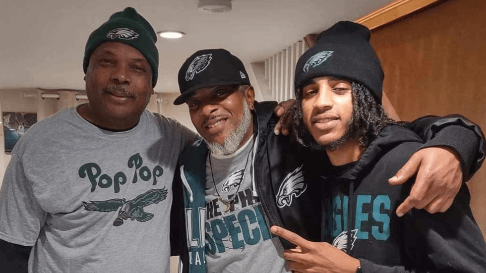 Three generations of Alvah, from left: Alvah Sr. (aka "Pop Pop"), Alvah Jr. and Alvah III (aka "Tre")