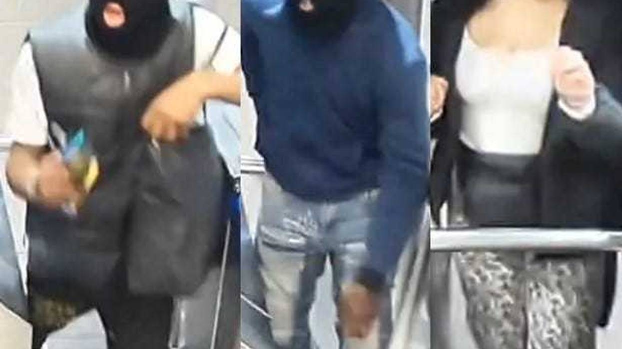 Three of the six suspects wanted in the April 2 robbery in Midtown