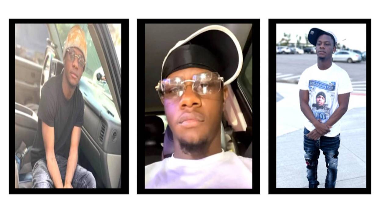 Three photos of Dalonta Dawson